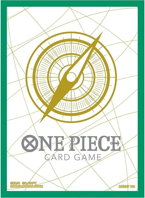 Shield One Piece - Card Sleeve Bússola - PRONTA ENTREGA