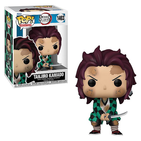 Funko Pop - Demon Slayer - Tanjiro Kamado #1403 - PRONTA ENTREGA