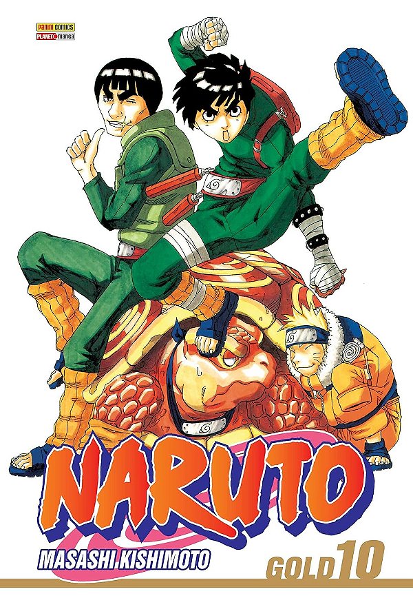 Mangá Naruto Gold - Vol. 10 - Panini - Lacrado - Novo