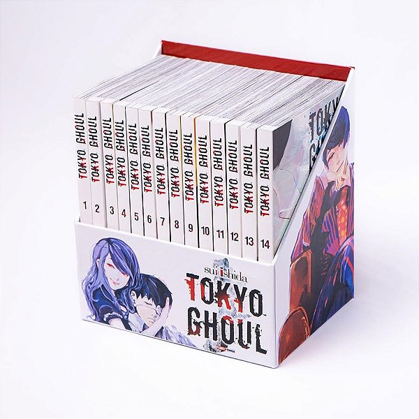 Box Tokyo Ghoul - Vols. 1 Ao 14 - Panini - Lacrado - Novo