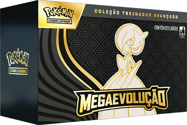 Pokémon TCG - Box Treinador Avançado - Megaevolução - Mega Gardevoir - COPAG (PT-BR)