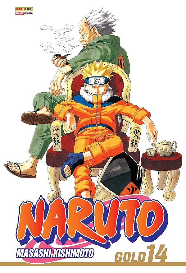 Naruto Gold - Vol. 14 - Panini - Lacrado - Novo