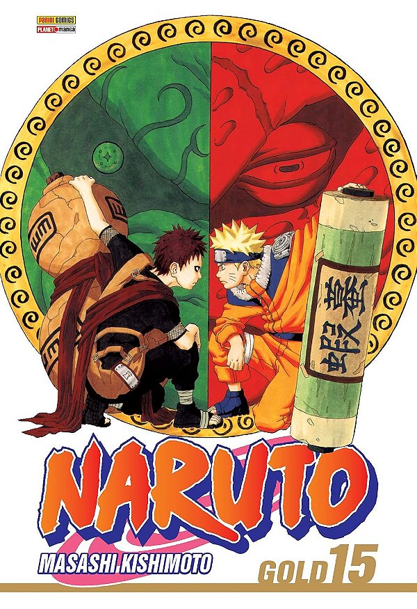 Naruto Gold - Vol. 15 - Panini - Lacrado - Novo