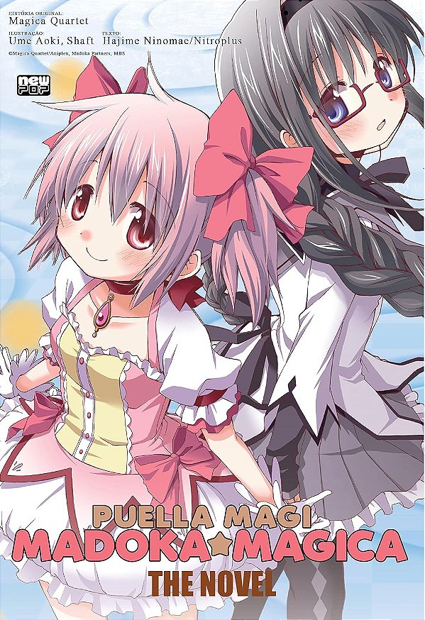 Madoka Magica (The Novel) - Newpop - Lacrado - Novo