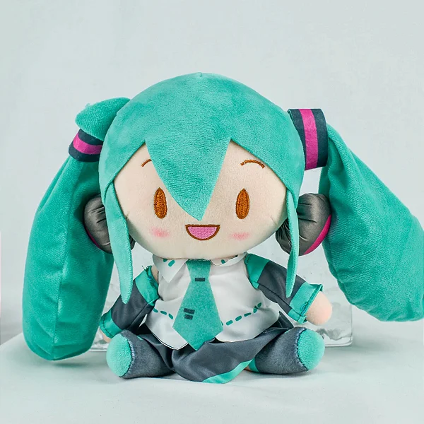 Pelúcia Plush Hatsune Miku Clássica 20cm - PRONTA ENTREGA
