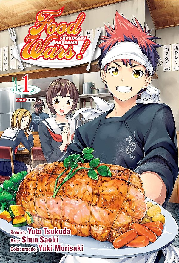 Food Wars - Vol. 01 - Panini - Lacrado - Novo