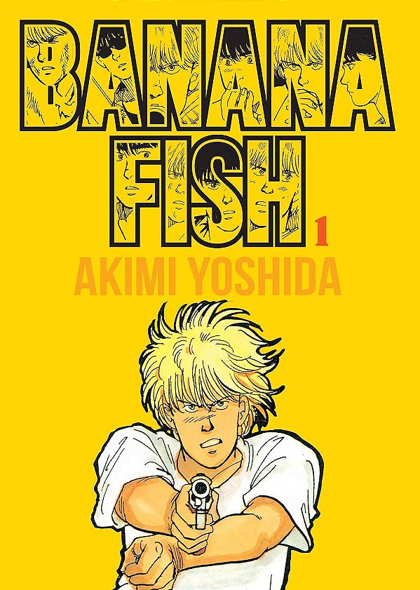 Banana Fish - Vol. 01 - Panini - Lacrado - Novo