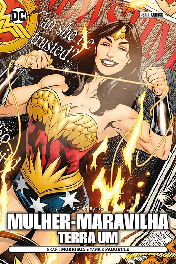 Mulher-Maravilha: Terra Um (DC De Bolso) - Panini - Lacrado - Novo
