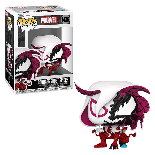 Funko Pop! Marvel - Carnage Ghost Spider #1435 - PRONTA ENTREGA