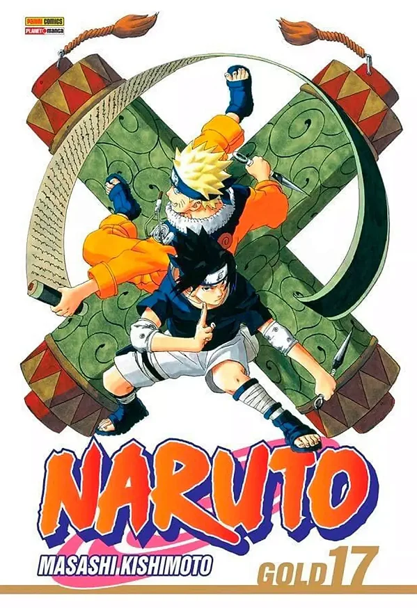 Naruto Gold - Vol. 17 - Panini - Lacrado - Novo