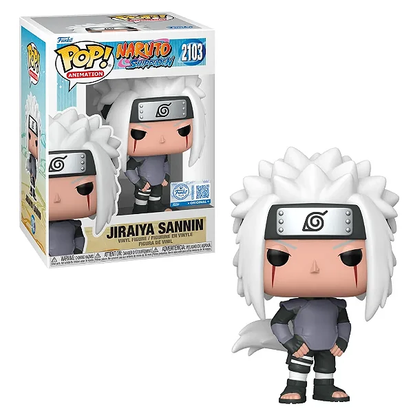 Funko Pop! Naruto Shippuden - Jiraiya Sannin 2103 - PRÉ-VENDA