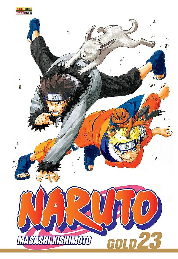 Naruto Gold - Vol. 23 - Panini - Lacrado - Novo