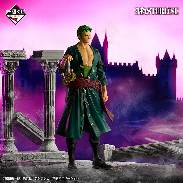 One Piece - Roronoa Zoro - Ichiban Kuji Shiren no Sono Sakie (B Prize) - Masterlise (Bandai Spirits) - PRONTA ENTREGA