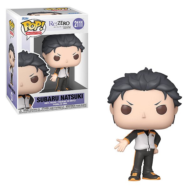 Funko Pop! - Re: Zero - Subaru Natsuki #2111 - PRONTA ENTREGA