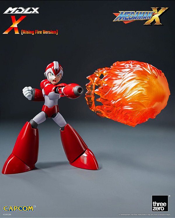 Rockman X4 - X - MDLX - Rising Fire Version (ThreeZero) - RESERVA