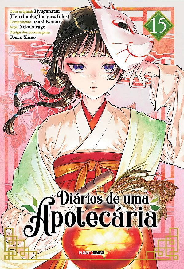 Diários De Uma Apotecária (Kusuriya No Hitorigoto) - Vol. 15 - Panini - Lacrado - Novo