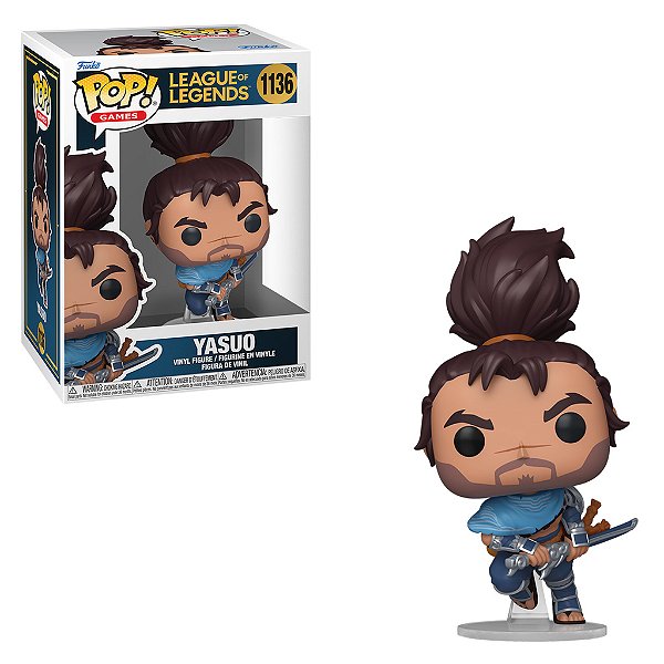 Funko Pop! - League Of Legends - Yasuo #1136 - PRONTA ENTREGA