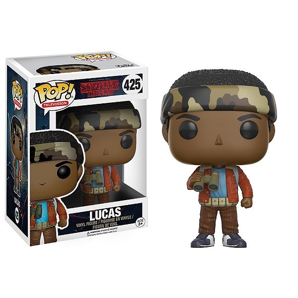 Boneco Funko Pop! Stranger Things - Lucas #425 - PRONTA ENTREGA