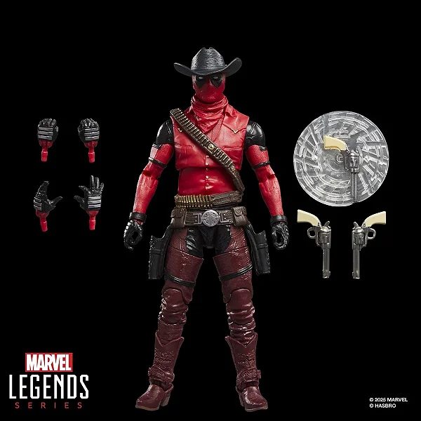 Deadpool e Wolverine - Cowboy Pool - Marvel Legends (Hasbro) - RESERVA
