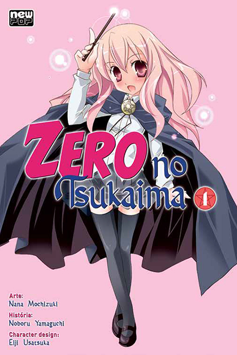 Zero no Tsukaima (Manga): Vol. 01 - Newpop - Lacrado - Novo