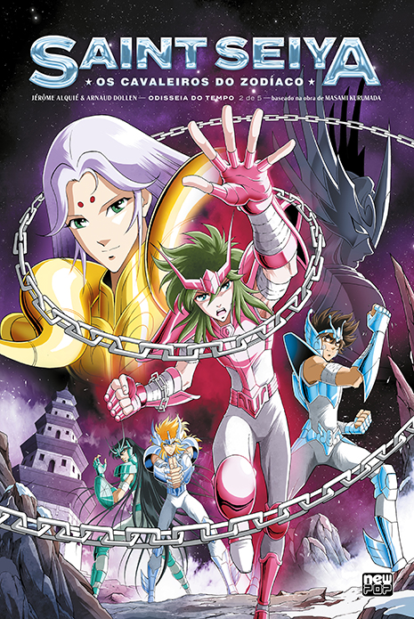 Saint Seiya (Os Cavaleiros do Zodiaco) - Odisseia do Tempo: Vol. 2 - Newpop - Lacrado - Novo