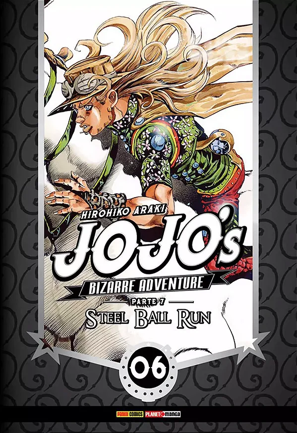 Jojo's Bizarre Adventure - Parte 7: Steel Ball Run - Vol. 06 - Panini - Lacrado - Novo