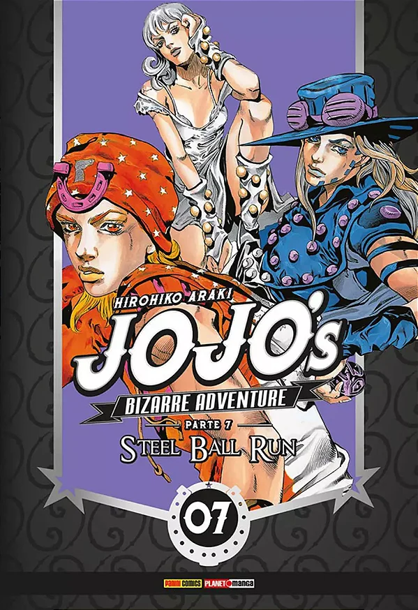 Jojo's Bizarre Adventure - Parte 7: Steel Ball Run - Vol. 07 - Panini - Lacrado - Novo