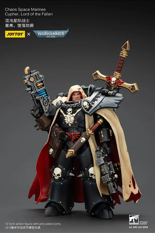 Warhammer 40k - Cypher Lord of the Fallen - Chaos Space Marines 1/18 (JOYTOY) - RESERVA