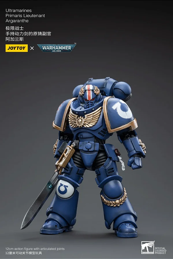 Warhammer 40k - Argaranthe - Primaris Lieutenant - Ultramarines 1/18 (JOYTOY) - RESERVA
