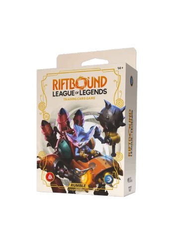Riftbound: League of Legends TCG Spiritforged Champion Deck: Rumble - PRÉ-VENDA