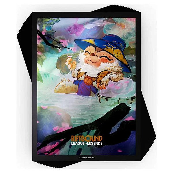 Riftbound: League of Legends TCG Spiritforged Art Sleeves - Spirit Blossom Teemo - PRÉ-VENDA
