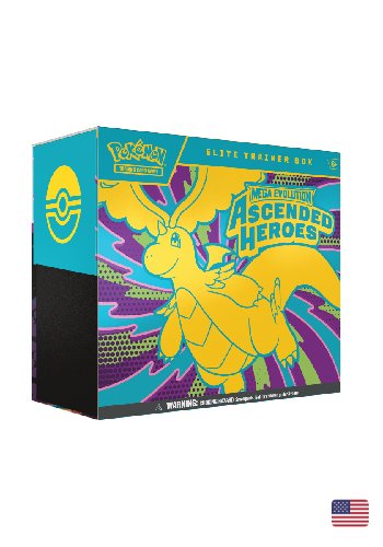 Pokémon TCG - Coleção Treinador Avançado - Megaevolução 2.5 - Heróis Excelsos (ING) - PRÉ-VENDA