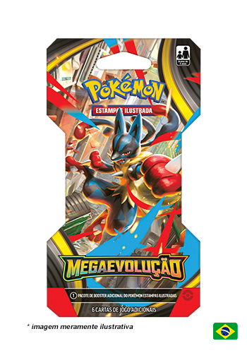 Pokémon TCG - Blister Unitário - Megaevolução 1 - Megaevolução (PT-BR)