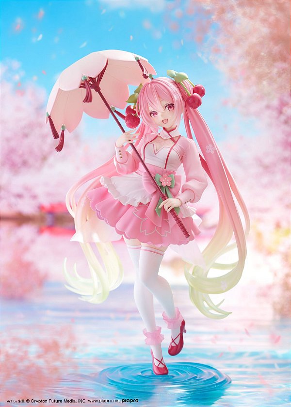 Vocaloid - Hatsune Miku - Artist MasterPiece+ - Sakura, Sakura Dress Ver. (Taito) - RESERVA