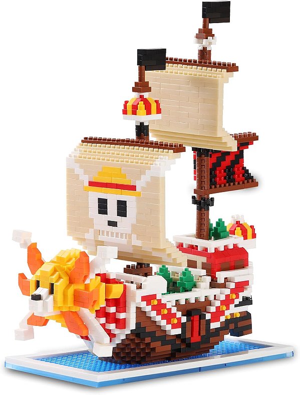 One Piece Pirate Ship - LEGO KNEW Built - Set Sail Sunny - PRONTA ENTREGA