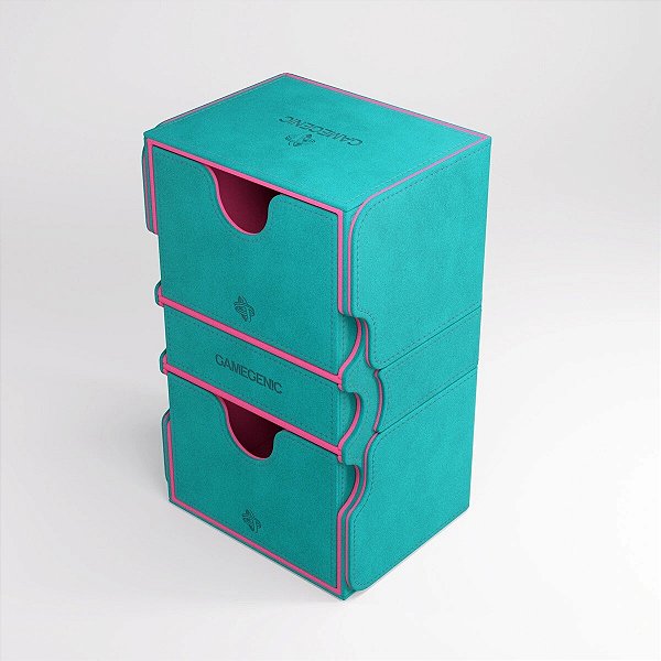 Deck Box Gamegenic - Stronghold 200+ XL (Teal/Pink)