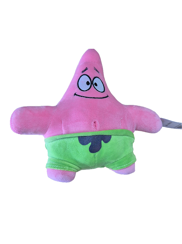 Pelúcia - Bob Esponja - Patrick Estrela 24cm - Pronta Entrega