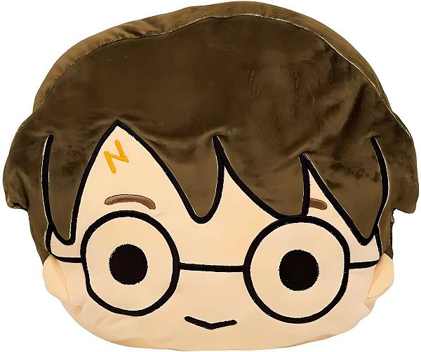 Pelúcia Almofada Formato Huggy Harry Potter - Pronta Entrega