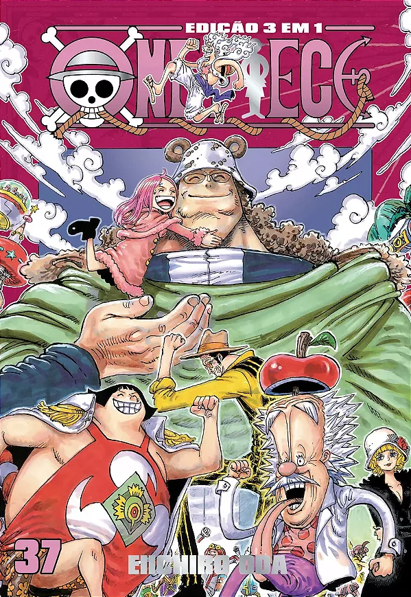 One Piece (3 Em 1) - Vol. 37 - Panini - Lacrado - Novo
