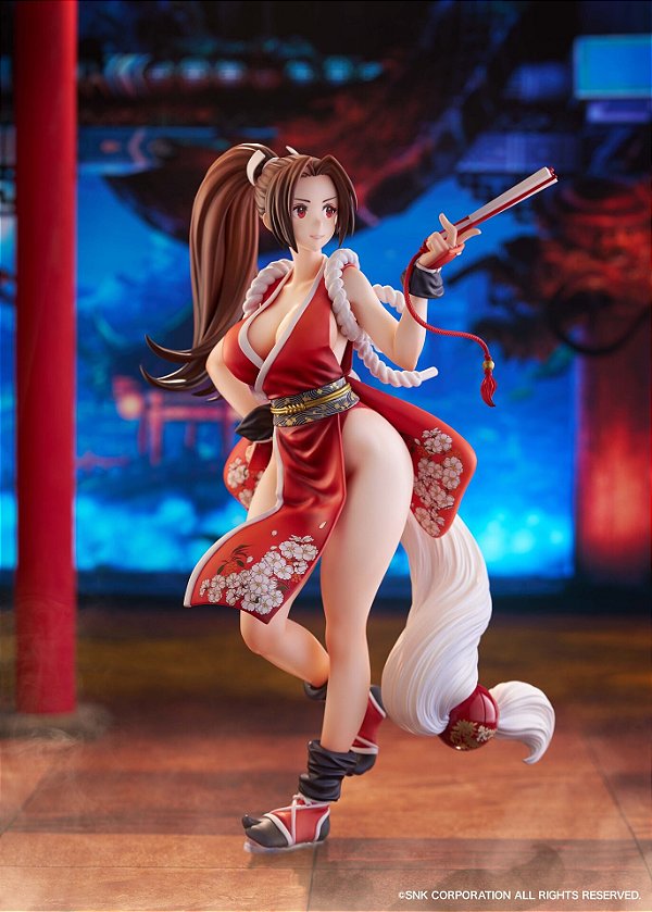 The King of Fighters XV - Shiranui Mai - Fighting Girls Collection - Golden Head - 1/7 (Thousand) - PRÉ-VENDA