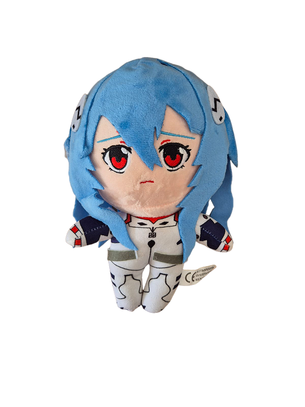 Pelúcia - Evangelion - Rei Ayanami 20cm - Pronta Entrega