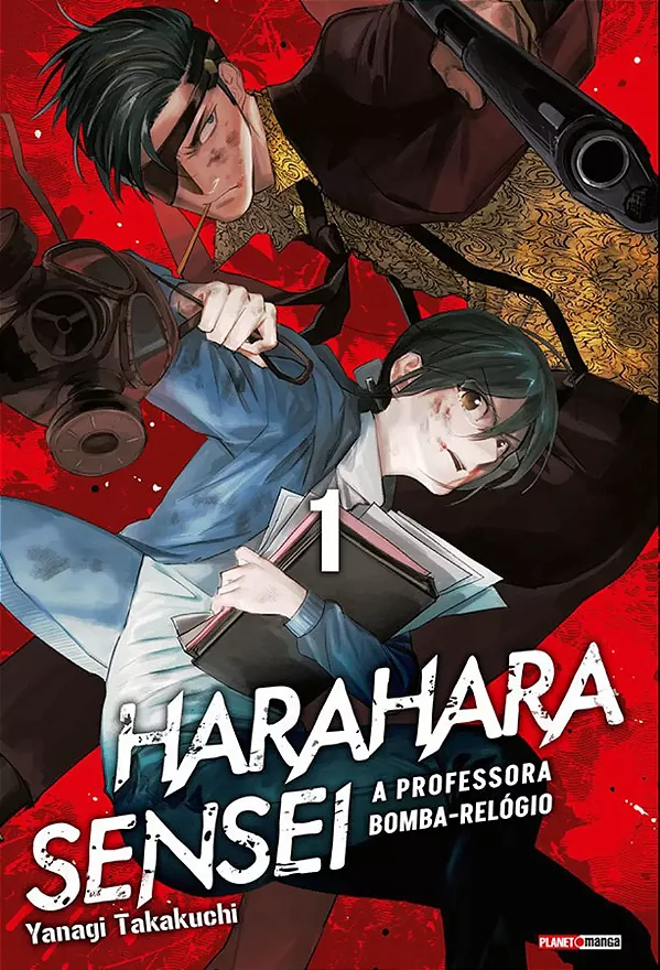 Hara Hara Sensei - A Professora Bomba-Relógio - Vol. 01 - Panini - Lacrado - Novo