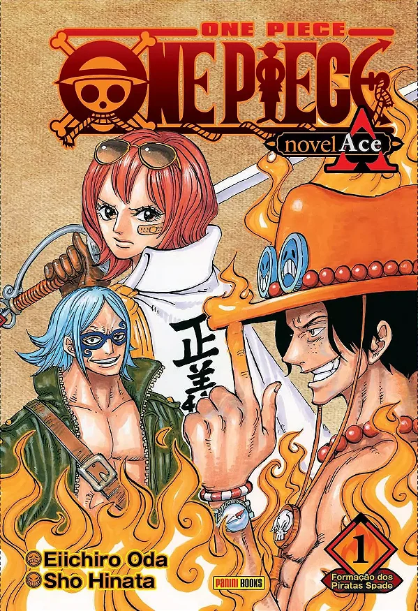 One Piece A - Novel - Vol. 01 - Panini - Lacrado - Novo