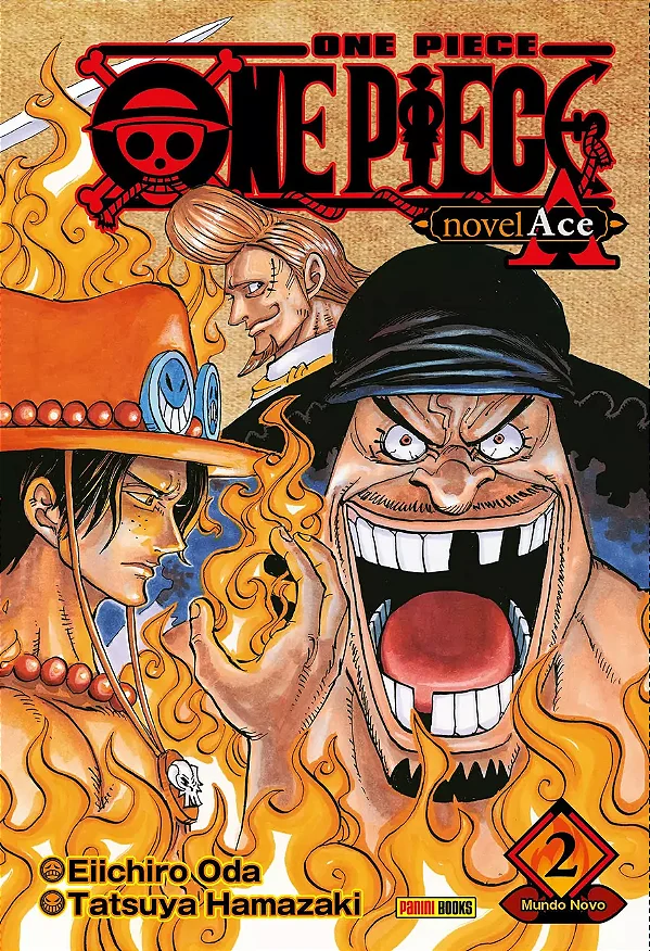 One Piece A - Novel - Vol. 02 - Panini - Lacrado - Novo