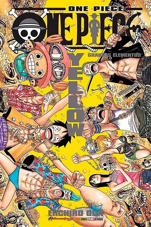 One Piece Yellow - Grandes Elementos - Databook III - Panini - Lacrado - Novo