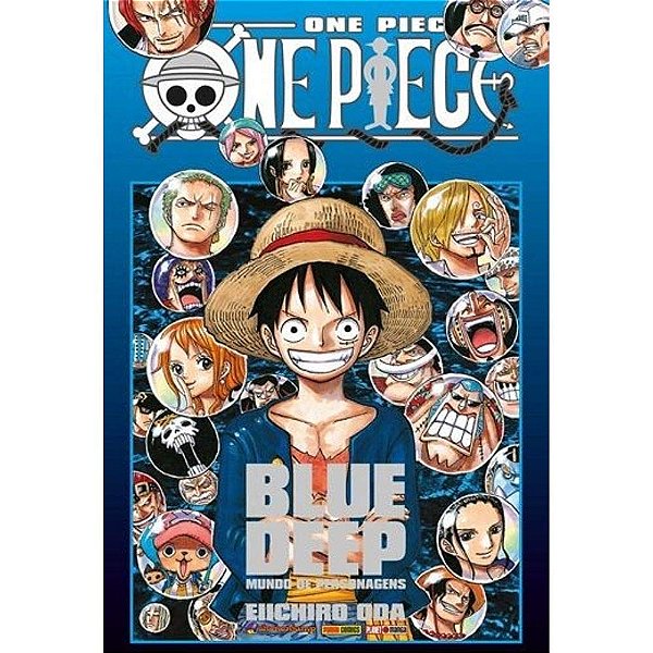 One Piece Blue Deep - Databook V - Panini - Lacrado - Novo