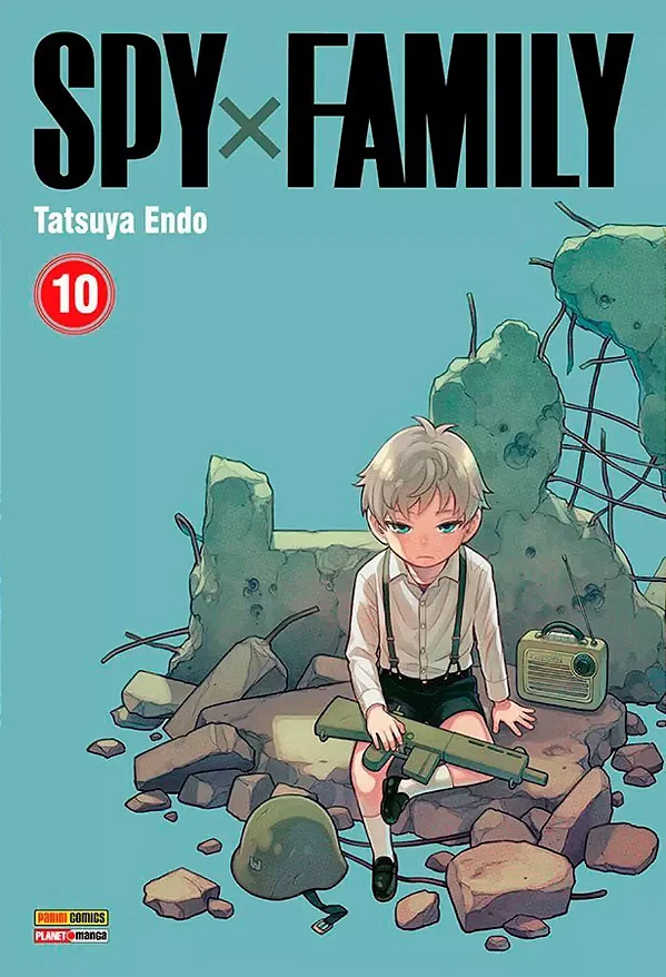 Spy x Family - Vol. 10 - Panini - Lacrado - Novo