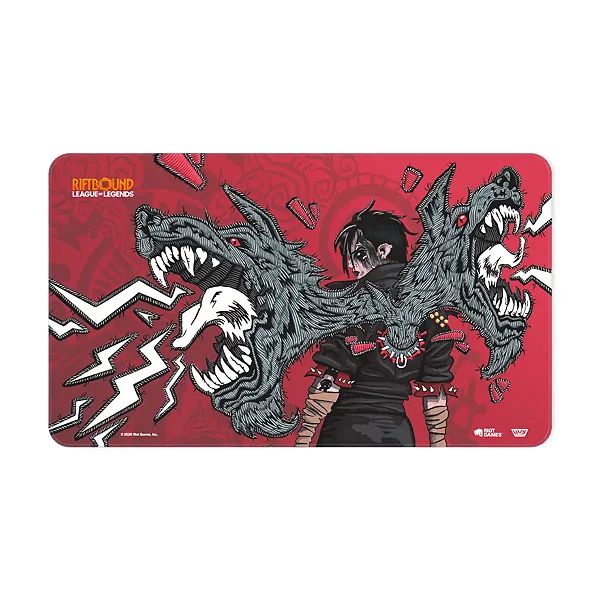 Playmat Riftbound TCG - Unleashed - Vi, Piltover Enforcer - Pré-Venda