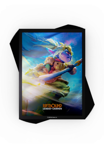 Shield Riftbound TCG - Unleashed - Poppy, Keeper of the Hammer - Pré-Venda