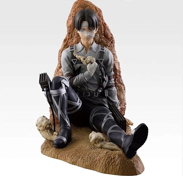 Shingeki no Kyojin - Levi - Ichiban Kuji - Ichiban Kuji Shingeki no Kyojin ~Sorezore no Ketsui~ (C Prize) - Shinzou o Sasageyo (Bandai Spirits) - RESERVA